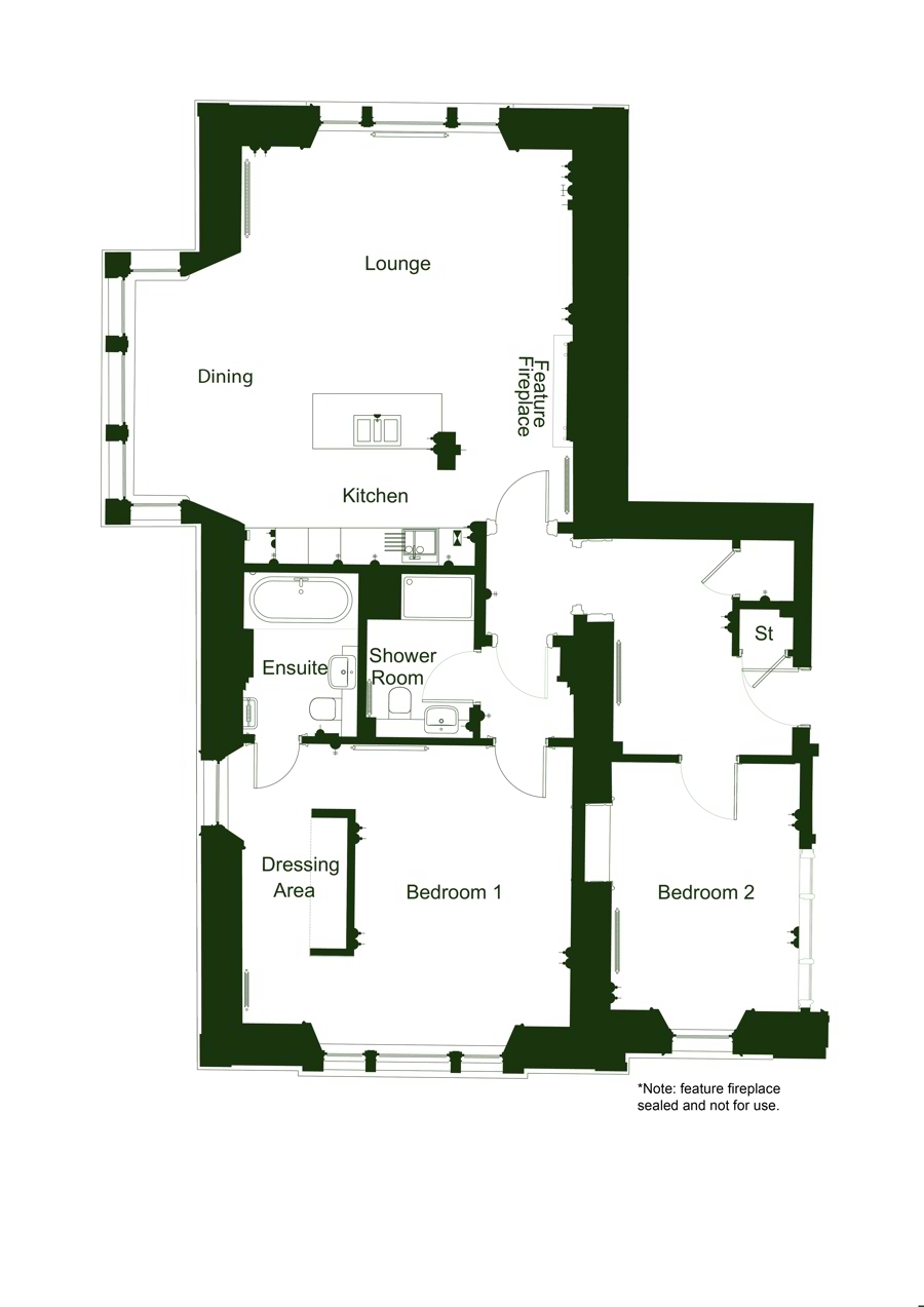 The Scottish Marble Floor Plan