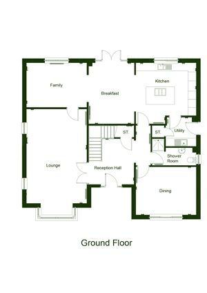 Dunwich House Floor Plan