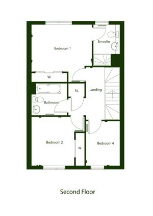 Heather Mews House  Floor Plan