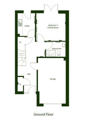 Thistle Mews House  Floor Plan