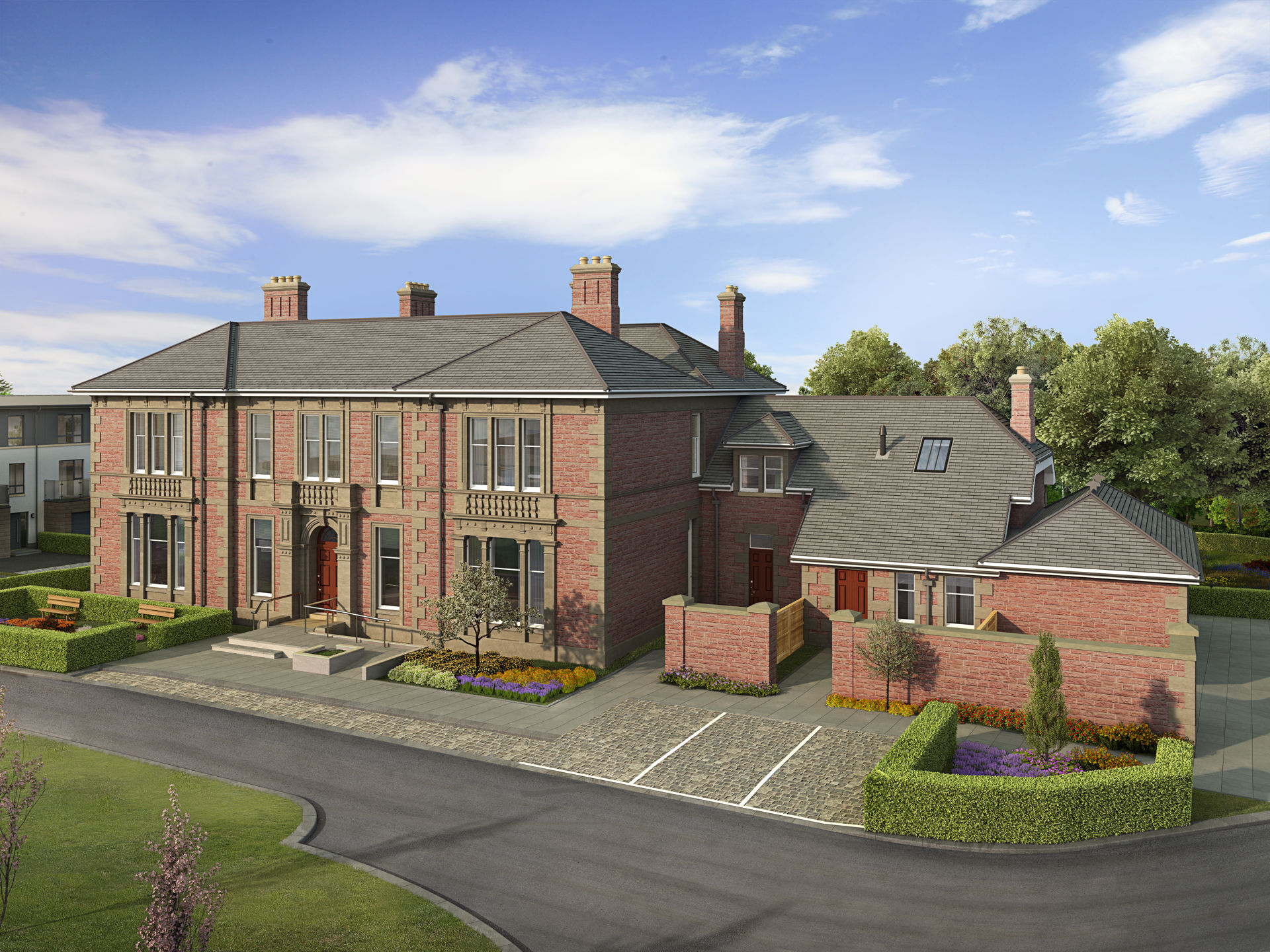 The Mineral Collection|An exclusive collection of six apartments within the carefully restored, regal Grade B listed mansion house