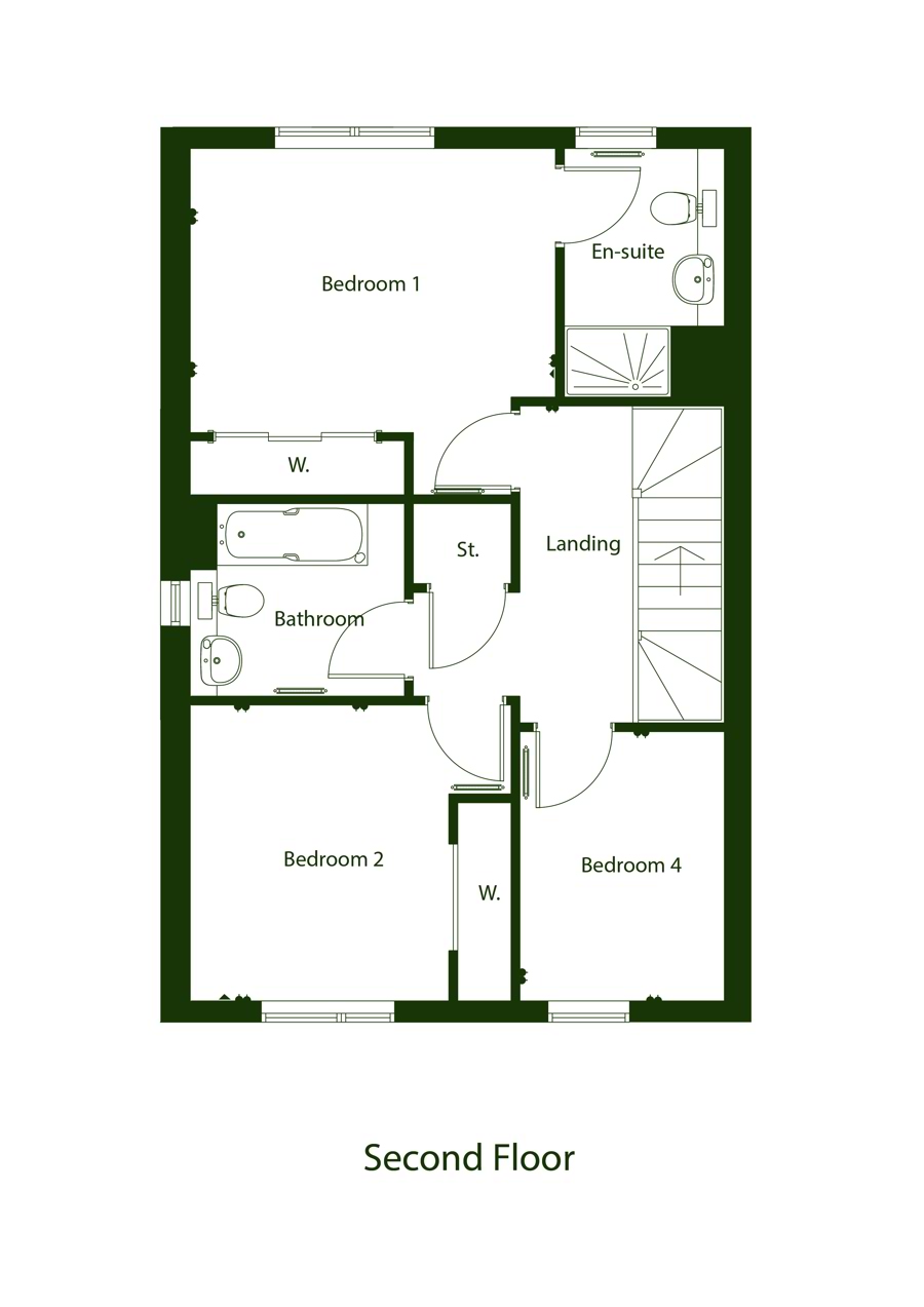 Mulberry Mews House Floor Plan