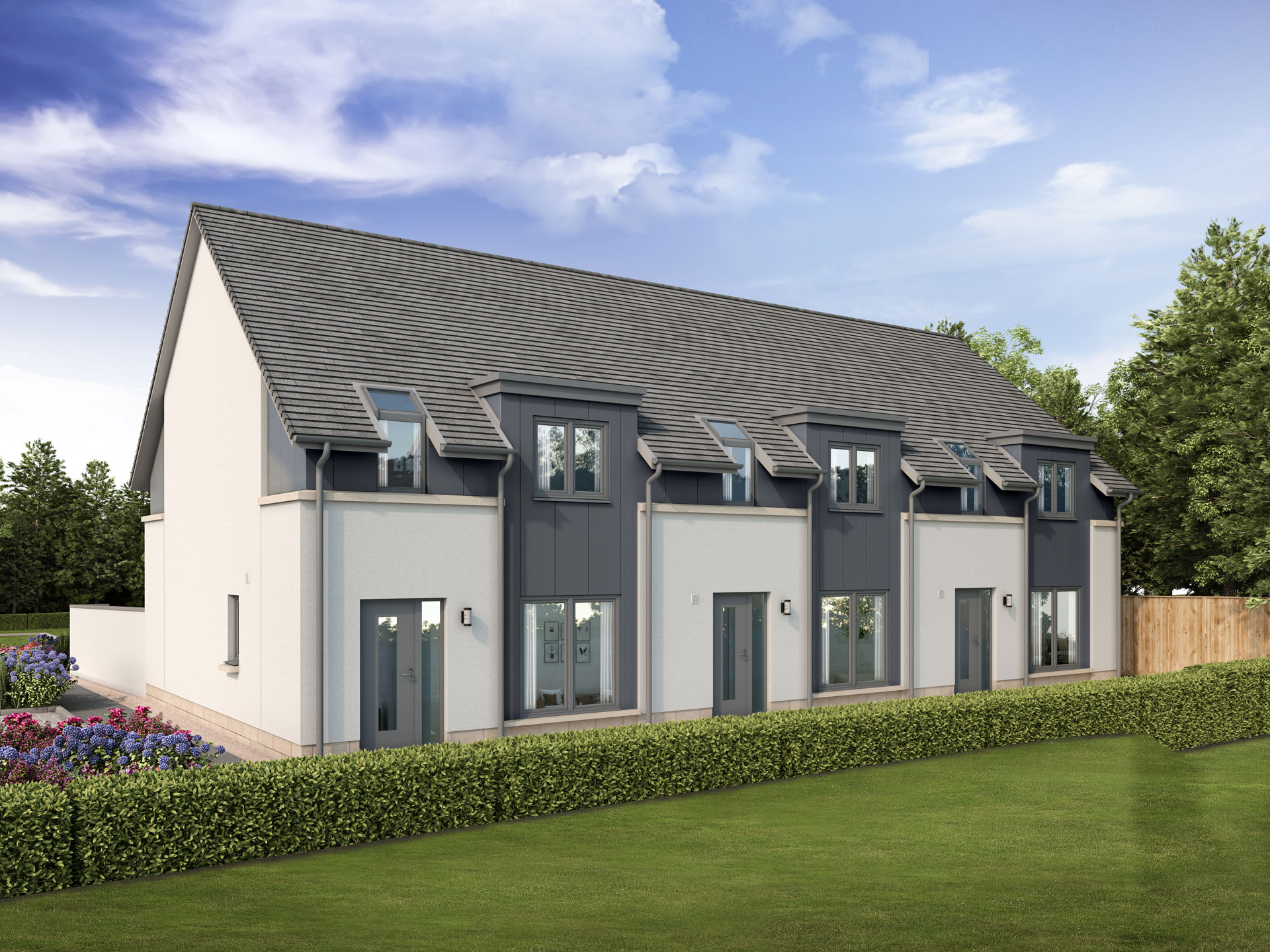 The Orchard Collection|Three delightful cottages set within mature woodlands within vast green space.