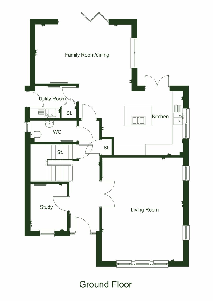 Jacobite House Floor Plan