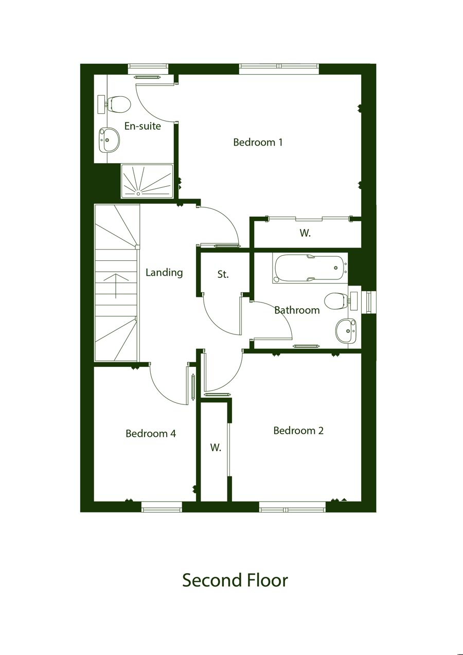 Hawthorn Mews House Floor Plan