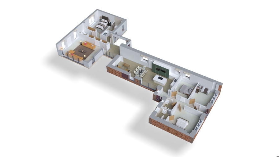 A charming gatehouse Floor Plan