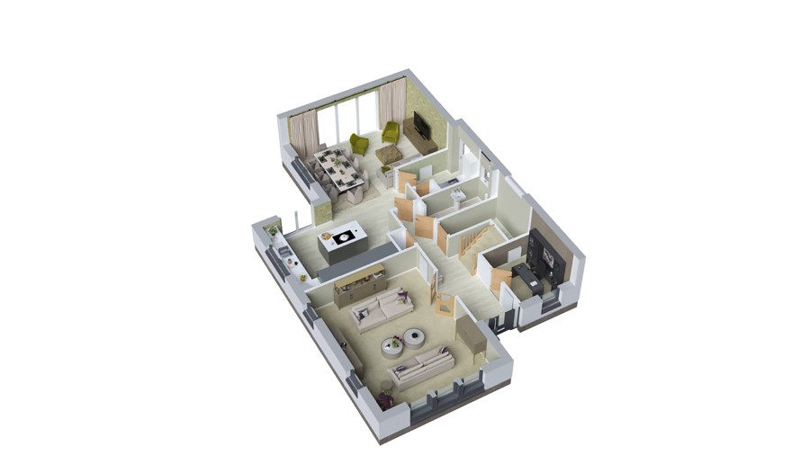 Burnet House Floor Plan