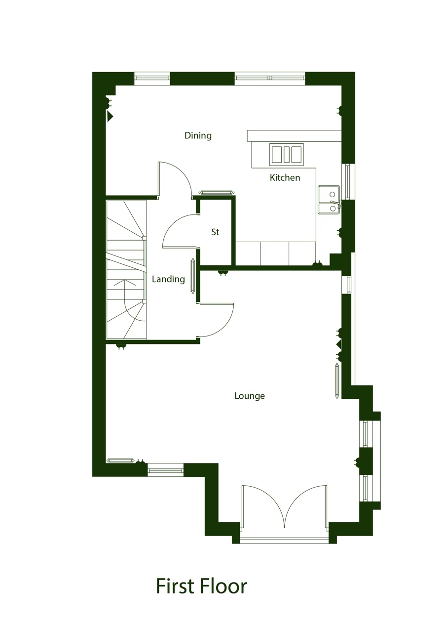 Angelica Mews House Floor Plan