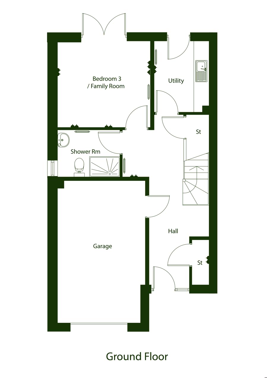 Mulberry Mews House Floor Plan
