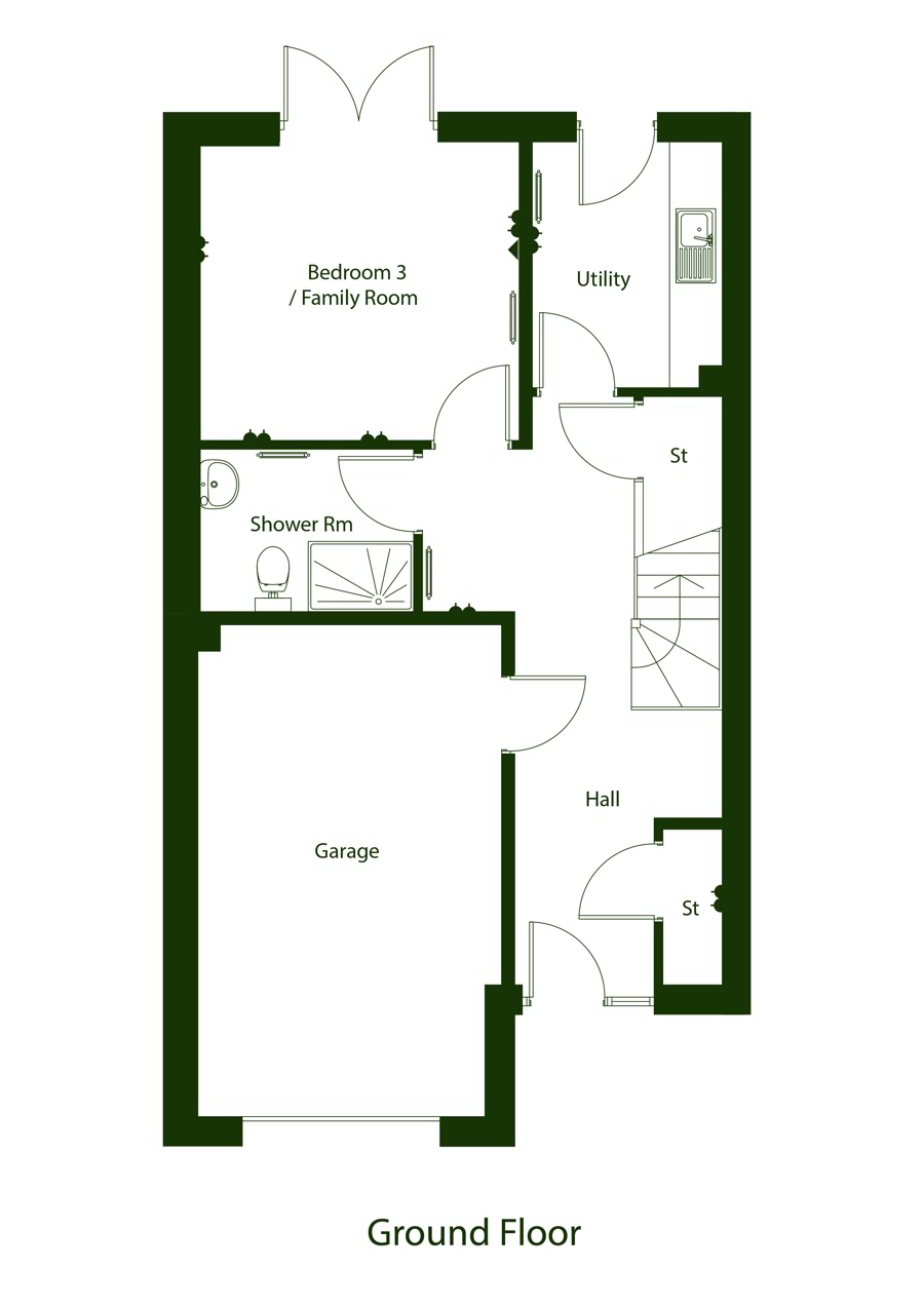 Heather Mews House Floor Plan