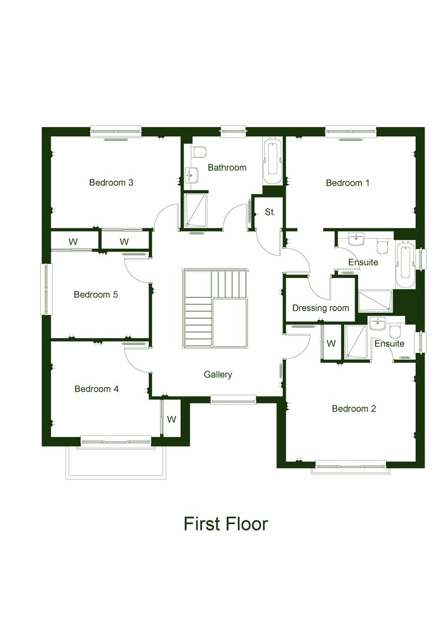 Dunwich House Floor Plan