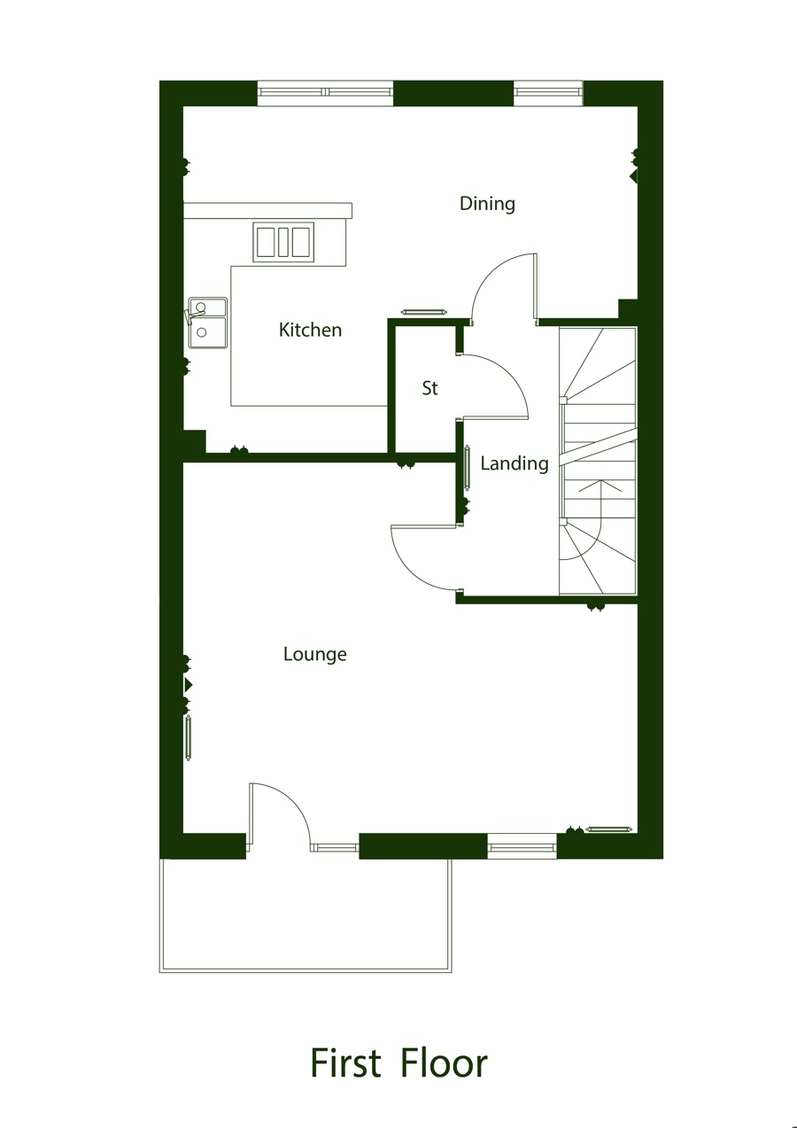 Mulberry Mews House Floor Plan