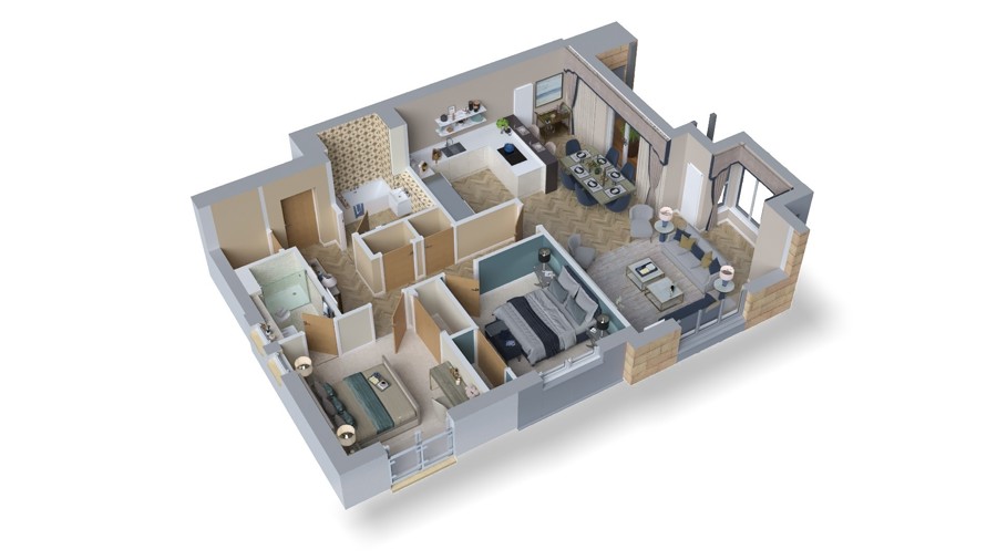 The Kingfisher Floor Plan