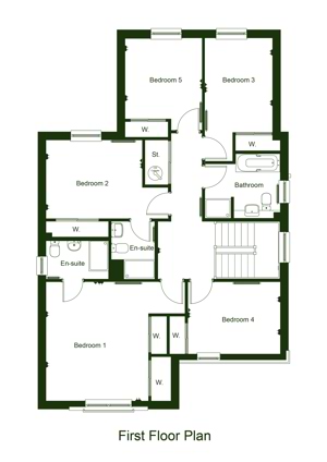 Burnet House Floor Plan