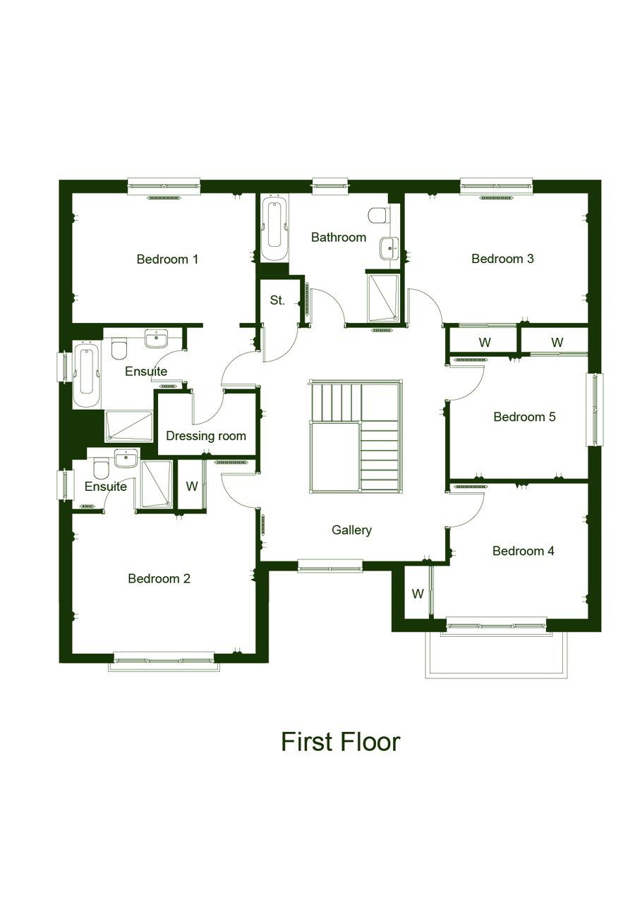 Alexandra House Floor Plan