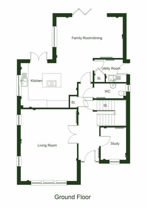 Burnet House Floor Plan