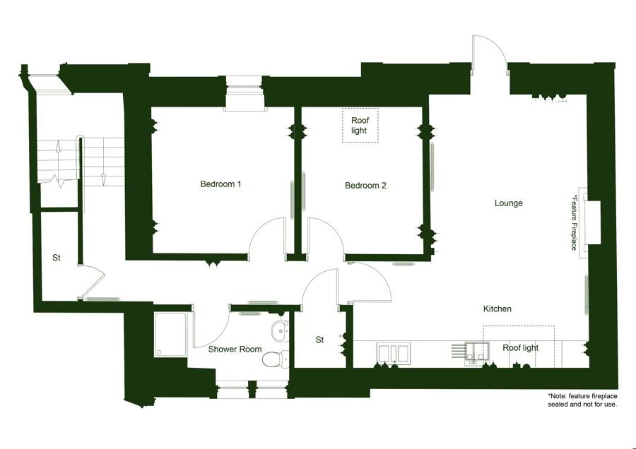 The Scottish Agates Floor Plan